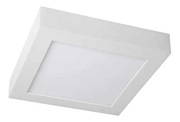 Plafon Cuadrado 12W Frio