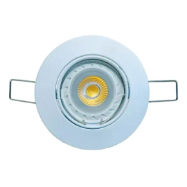 Spot Embutir Dicroica Fundicion Aluminio Ronda 18505 Blanco