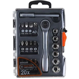 Set Mini Tactix TX545245 20 Piezas Tubos y Puntas