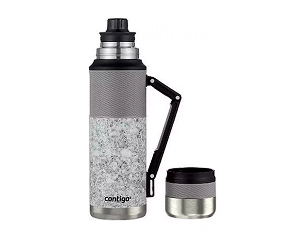 Termo Contigo 1.2 Litros - Acero Inoxidable - Specked Slate