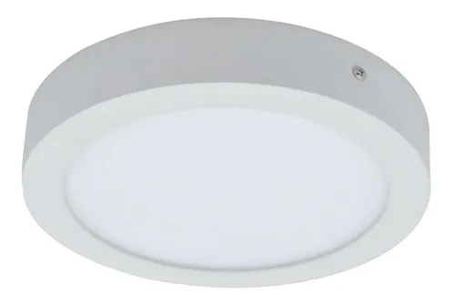 Panel Plafon Aplicar Redondo Led Frio 18W Philips