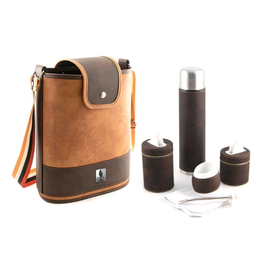 SET MATERO CON BOLSO DE ECOCUERO VONNE 4108
