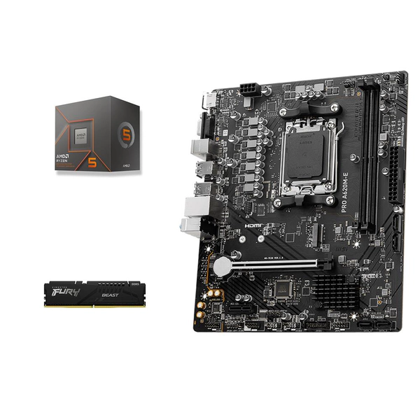 KIT ACTUALIZACION AMD RYZEN 5 8500G + A620M + 16GB DDR5