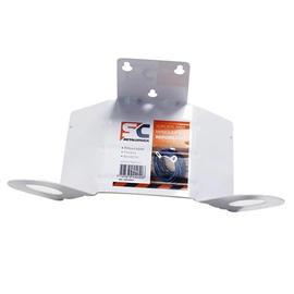 SOPORTE DE ACERO PARA MANGUERA REFORZADO 2.00MM BLANCO SC