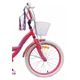 BICICLETA FIREBIRD RODADO 20 NENA CON CANASTO Y TIMBRE COLOR FUCSIA