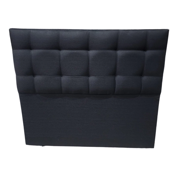 Respaldo Sommier Ayfa Tela Rustica Capitone King 200cm