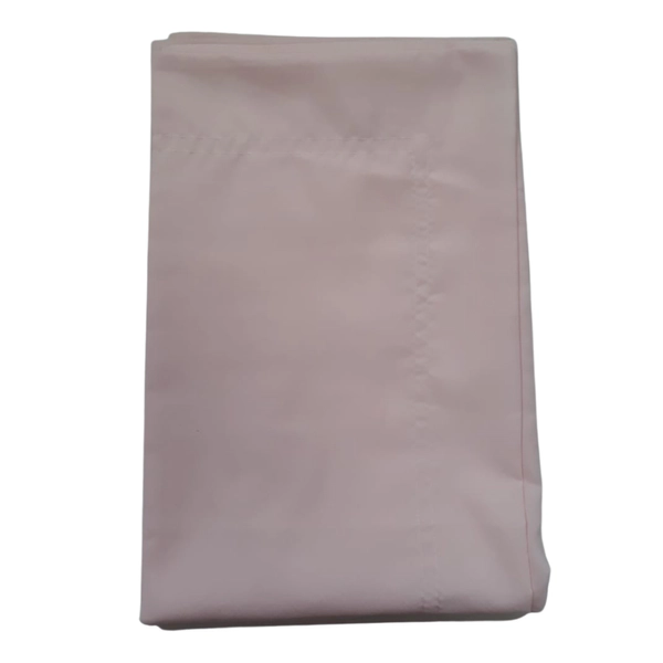 Funda almohadón con volado 50x50 rosa claro