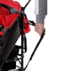 Cochecito De Bebe Tipo Paragüitas Fácil Plegado Gris Y Rojo