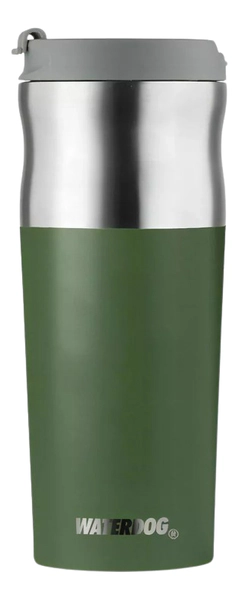 Vaso Doble Pared Waterdog OLIVERA450OG 450 ml Verde Oliva