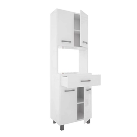 KIT CON ALACENA ORLANDI BL 660 PREMIUM - BLANCO 4 PUERTA 1 CAJON