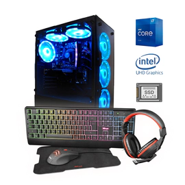 PC ARMADA GAMER GFAST INTEL i7-11700 16GB SSD 960GB TECLADO MOUSE PAD AURICULAR