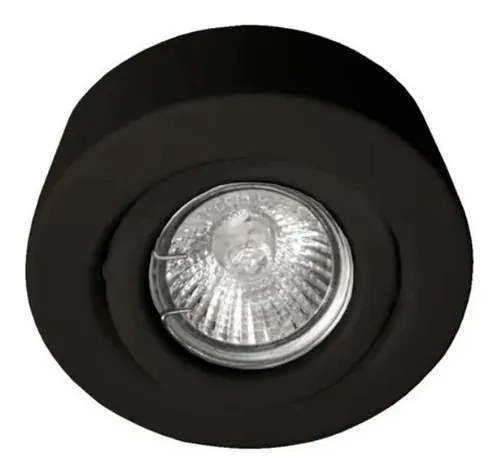 Spot Semi Embutido Movil Dicroica Led 7W 220V Pack X6