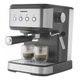 Cafetera Express Daewoo Cm1000 20 Bares Color Plateado 1.5 L