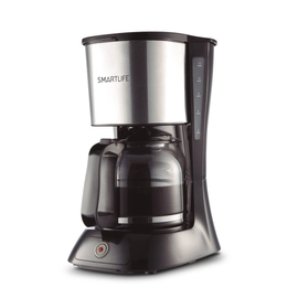 Cafetera de Filtro Permanente Smartlife 12 Tazas Anti-Goteo