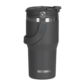 Vaso con Doble Pared Waterdog ZUMO600DGF 600 ml Dark Graphite