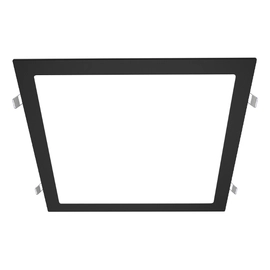 Emb Cuadrado 24W Negro 30Cm Frio