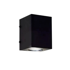 Aplique Led 7W Pared Unidireccional Dicroico Negro