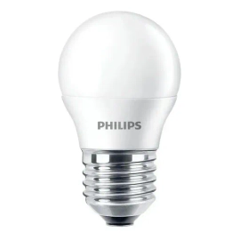 Pack 10 Lampara Philips Led Bulbo Gota 4w E27 Frio