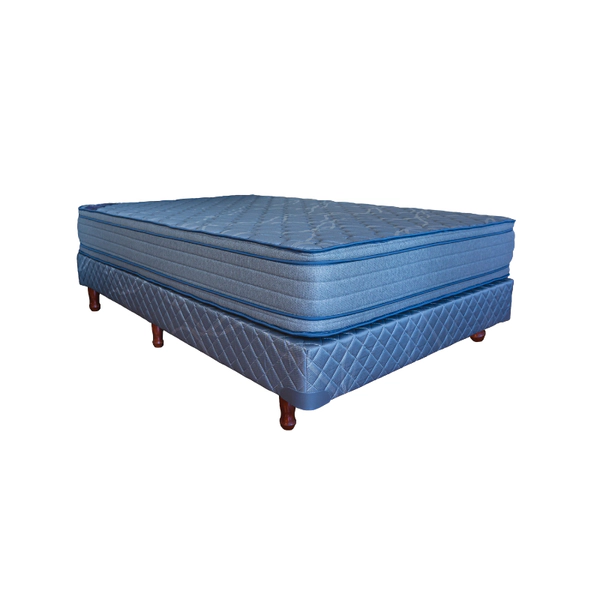 CONJUNTO 140X190X28 - PURPLE - FIRM PRO EURO PILLOW - ESPUMA ALTA DENSIDAD