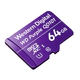 TARJETA DE MEMORIA MICROSD 64GB WESTERN DIGITAL PURPLE