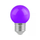 Pack X10 Lampara Moderna Gota Led 1W E27 Opal Violeta