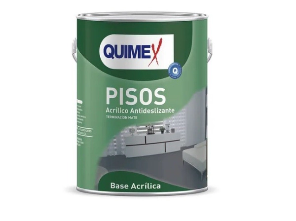 PINTURA PARA PISOS COURTMEX AMARILLO 1LT QUIMEX 2351