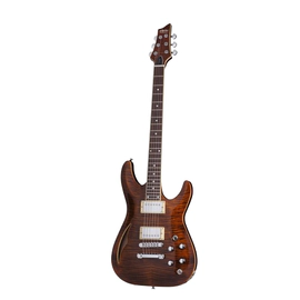 Guitarra Eléctrica Schecter 640 C-1 Caoba Piezo Fishman