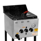 Freidora Calabro - A Gas Inox Bacha 18 Lts 1 Canasto