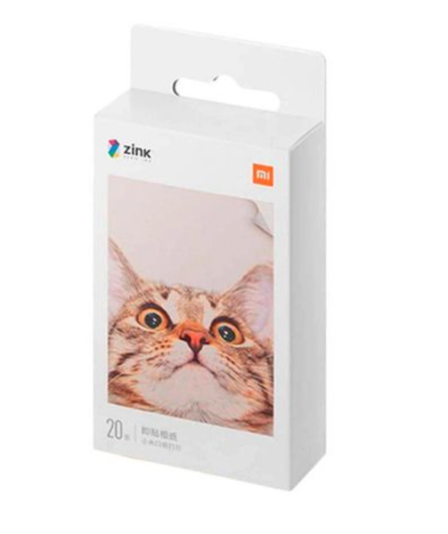 Papel Fotografico Xiaomi para Impresora 5,08x7,62cm 20 hojas