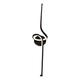 Aplique Sugus Led 24W 120Mm Negro