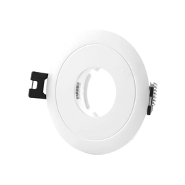 Spot Embutido Redondo Dicroica Material Pc Gu10 88 Mm Blanco