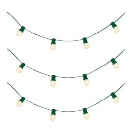 Guirnalda Luces Exterior Intemperie Bar Kermese Feria 15M