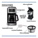 Cafetera Oster Pantalla Tactil 12 Tazas Dc4403 - Bvstdv4403