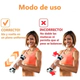 MANCUERNA PESA VIBRADORA 6 MINUTOS BÍCEPS TRÍCEPS HOMBRO PECHO