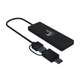 Hub Xtech 4 puertos usb 30 y usb tipo c (xtc-390)