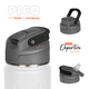Botella Deportiva Waterdog ACUA550WH Acero Inox 550 ml Blanca