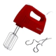 Batidora de Mano Peabody Pe-Hm550R - Roja 300W 4 Vel Funcion Turbo Inc Batidor