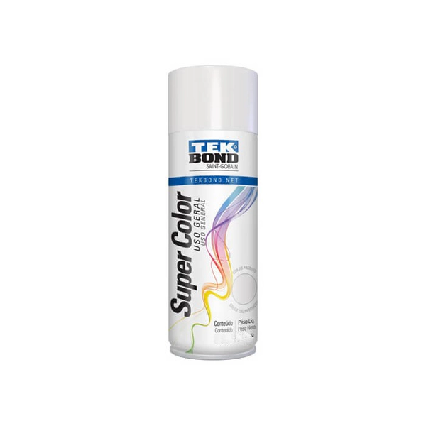 PINTURA EN AEROSOL USO GENERAL BLANCO HIELO 140G/200ML TEK BOND
