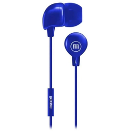 Auriculares Audio 3.5 mm maxell IN-345 BLUE Azul
