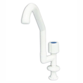 GRIFO PARA MESADA MEDIO GIRO PICO CURVO ALTO MOVIL