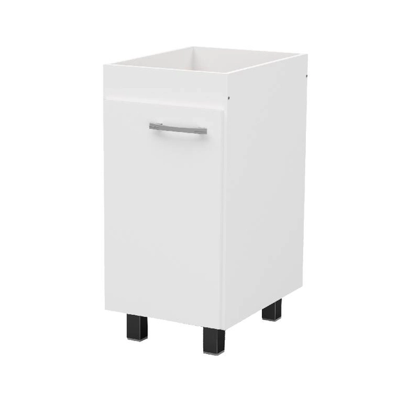BAJOMESADA ORLANDI BL 614 PREMIUM - BLANCO 1 PUERTA 1 ESTANTE
