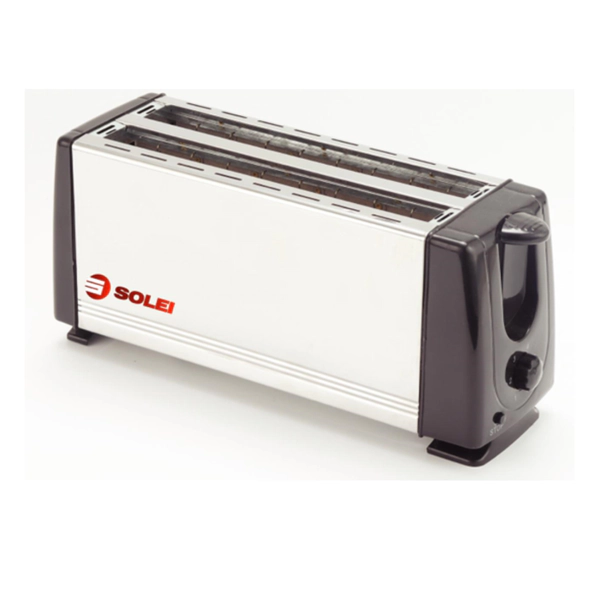 Tostadora Solei S-282 Doble Grande 4 rebanadas