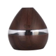 DIFUSOR HUMIFICADOR KANJIHOME KJH-133D AROMATERAPIA 300ML 40ML/HORA LUZ USB