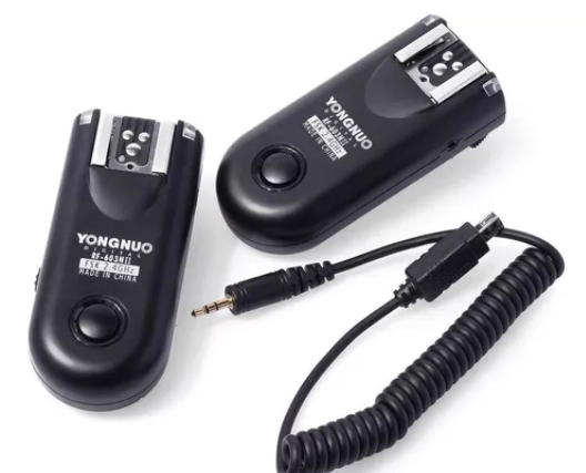 Trigger Yongnuo Rf-603ii Para Nikon, 2 Unidades + Cable N3