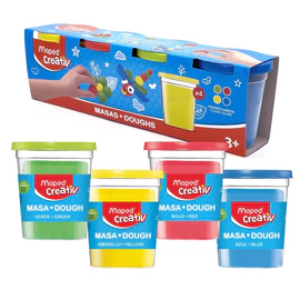 Masa Maped Classic Col Creativ Pot 114G X4