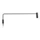 Aplique The Spot Cabecera Long 120Cm Gu10 Con Mov Negro