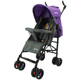 Coche Paraguitas Manijas Giratorias Adagio Violeta Bebitos