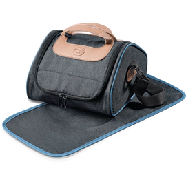 Lonchera De Tela Maped Concept - Azul