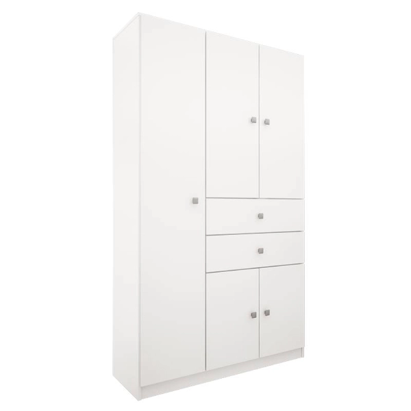 MULTIFUNCION ECO ORLANDI BL 715 PREMIUM - BLANCA 5 PUERTAS 2 CAJONES 4 ESTANTES