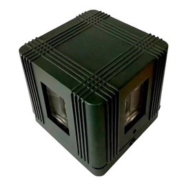 Aplique Croce 80X80 5W Calido Negro